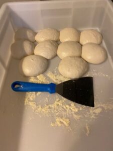 Frosne pitabrød boller